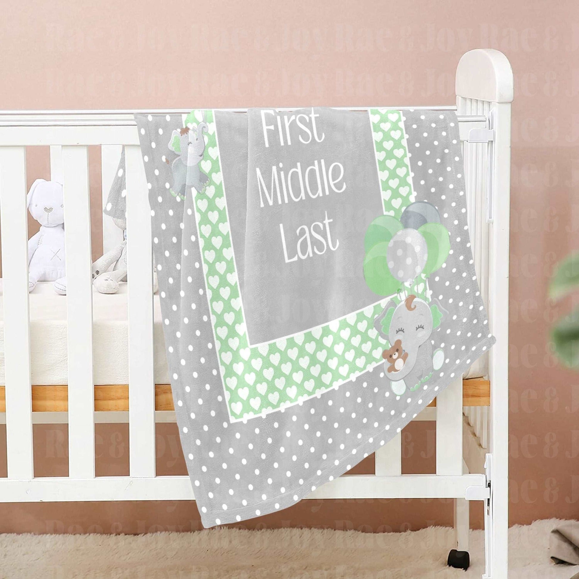 Oh Baby! Personalized Minky Blanket Baby & Toddler