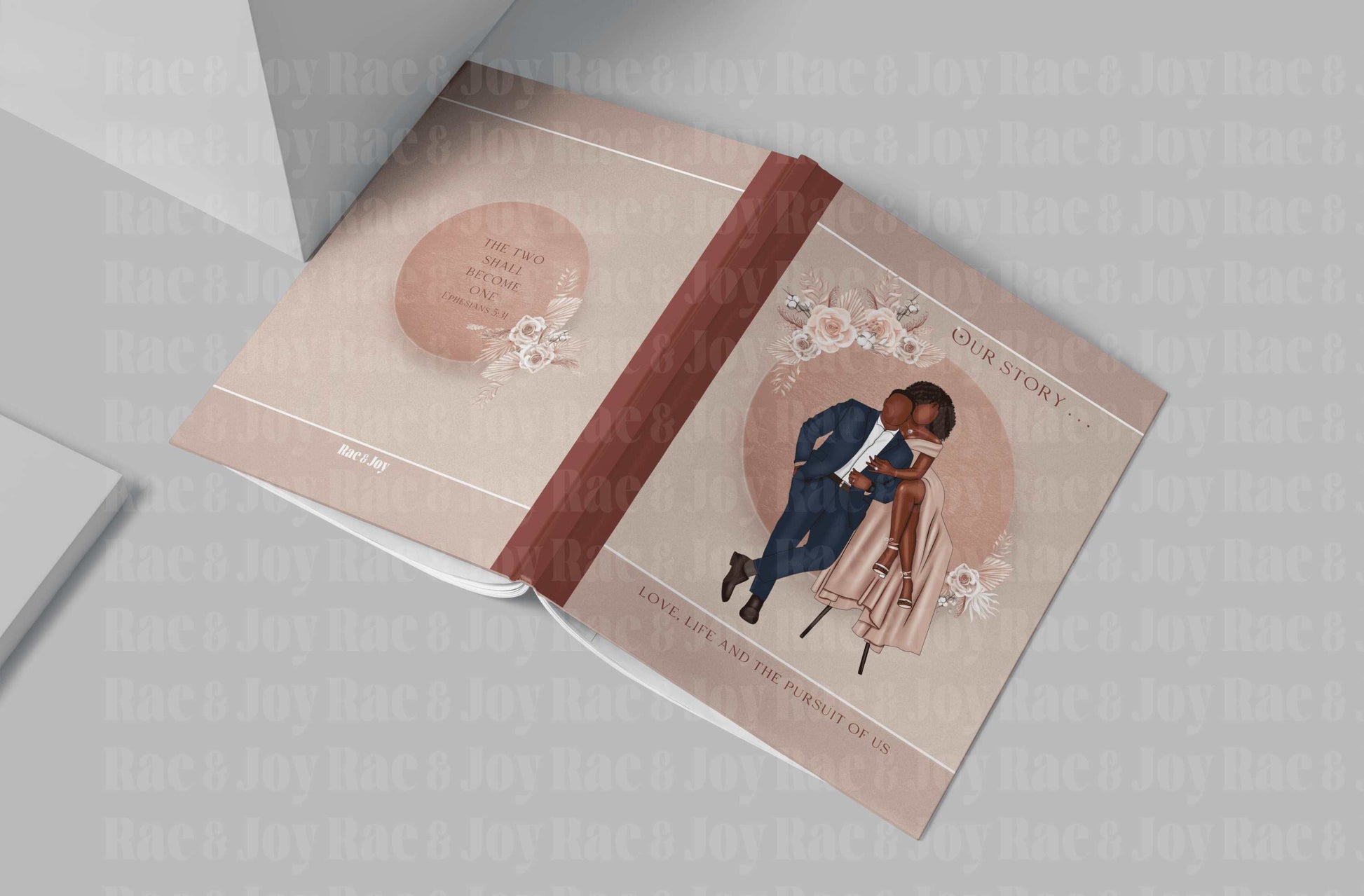 Couples Journal Our Story Journal Hardcover Couples Journal Wedding Gi –  Rae & Joy Journals, Planners & More