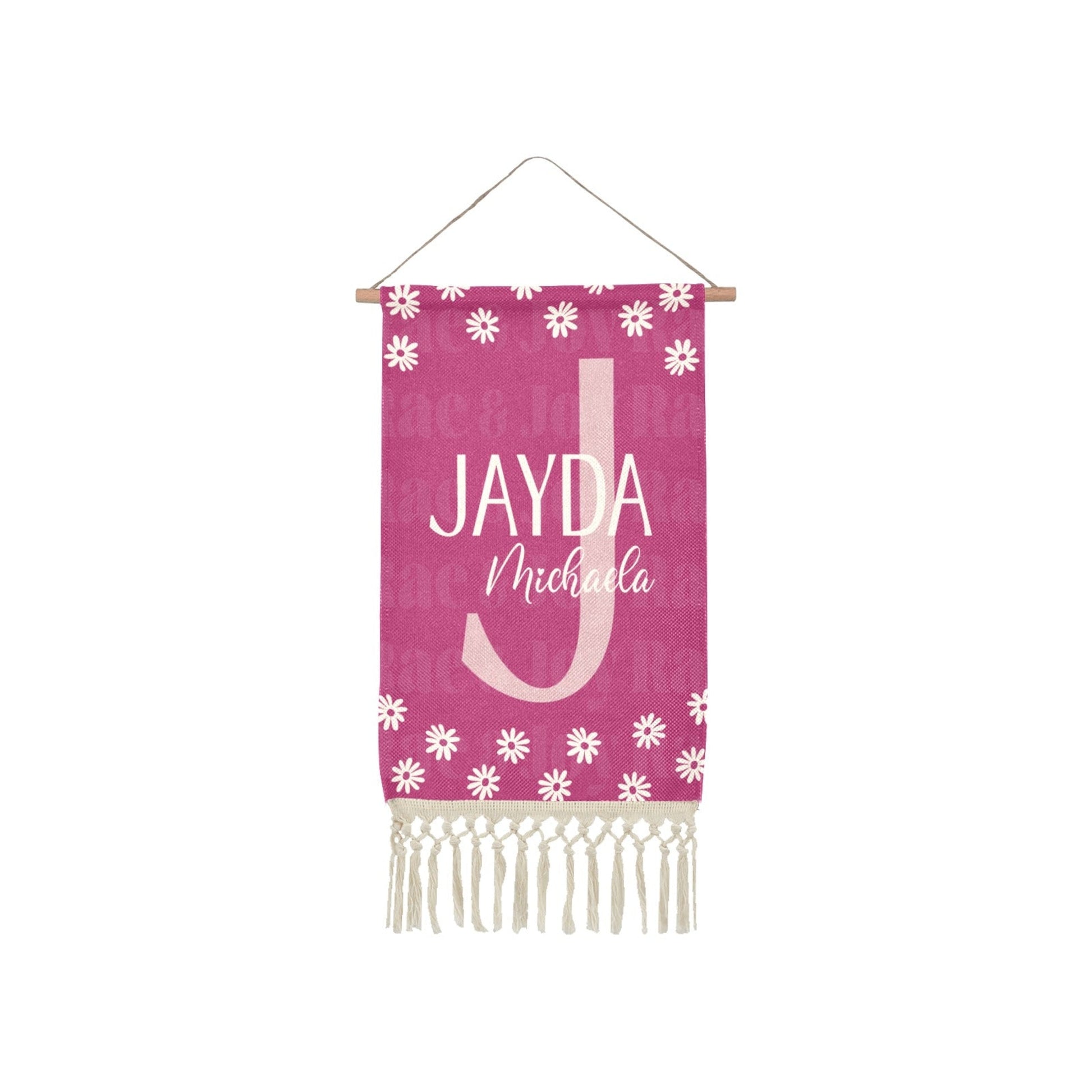 Personalized Monogram Name Wall Hanging Hanging